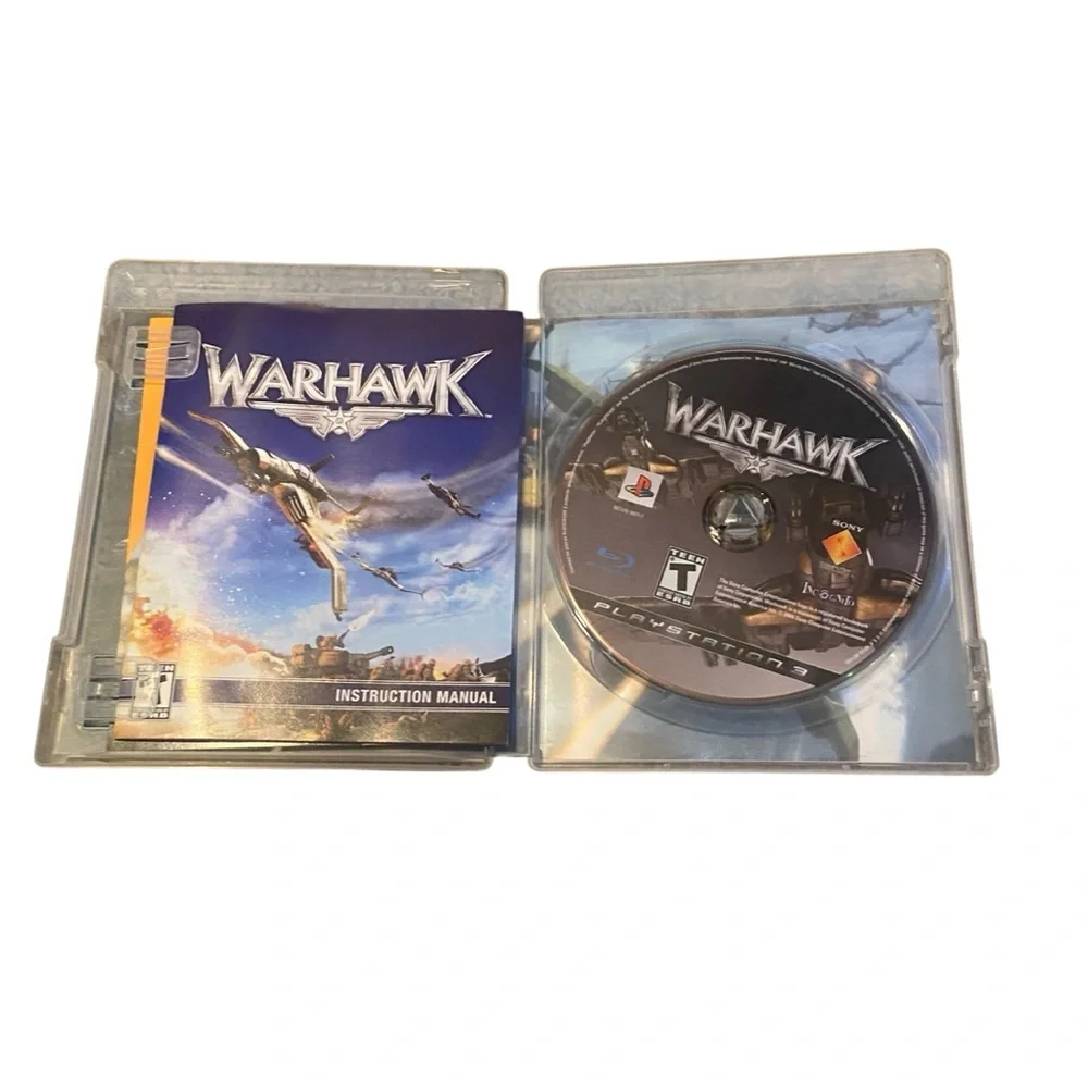 Sony Warhawk PS3 Game - Blue and Gray Cover